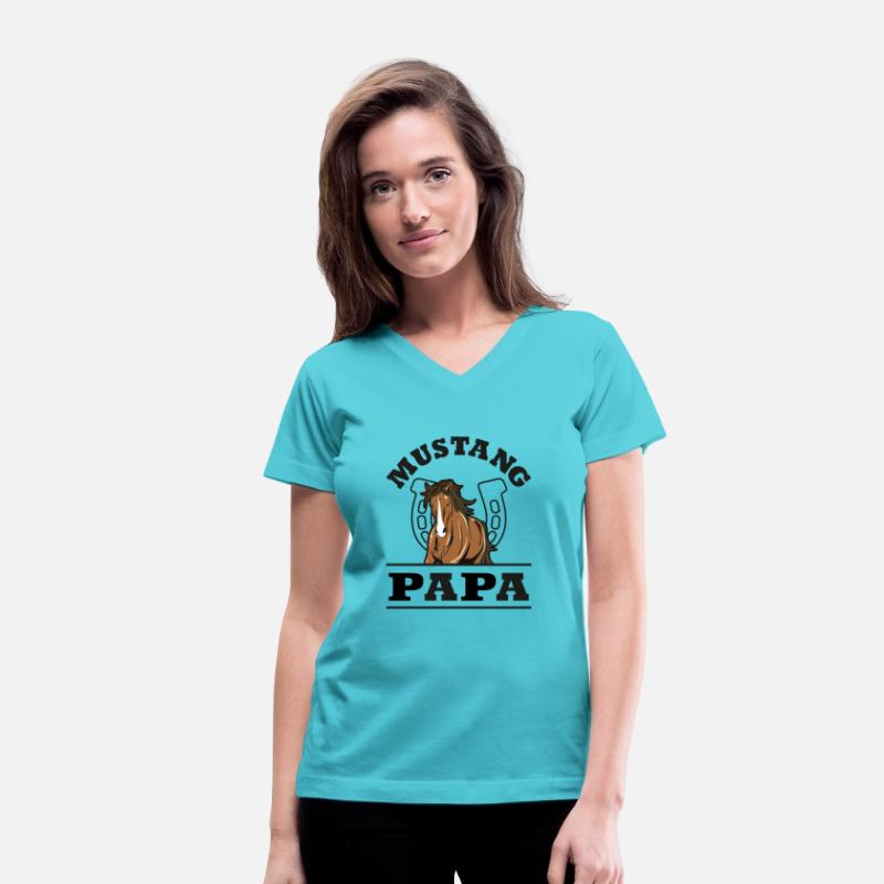 Mustang Papa Mustang Horse Owner Equestrian