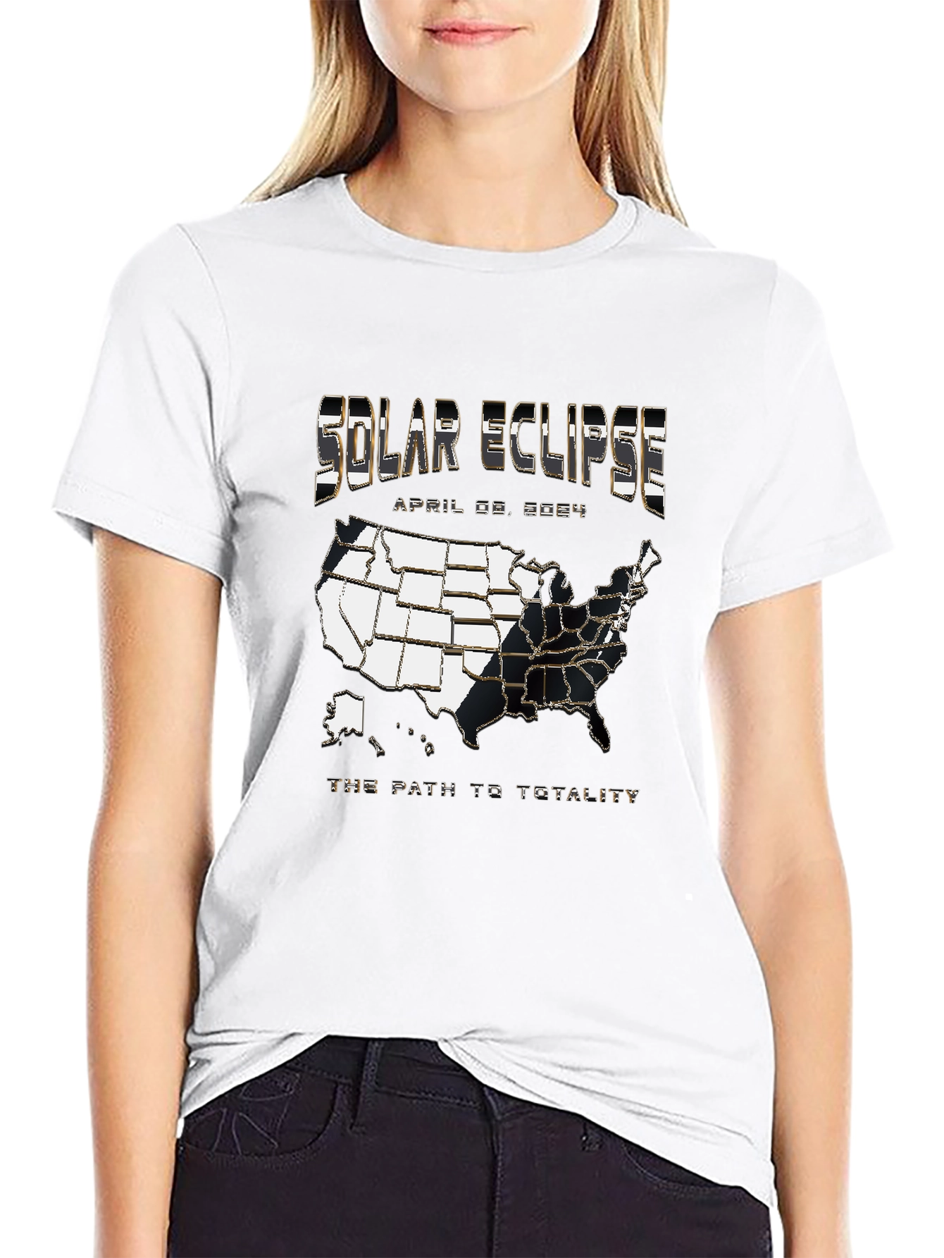 Solar Eclipse April 8th 2024 T-Shirt