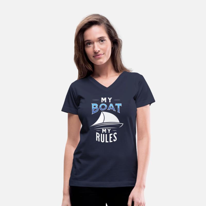 My boat my rules nice t-shirt for sailors