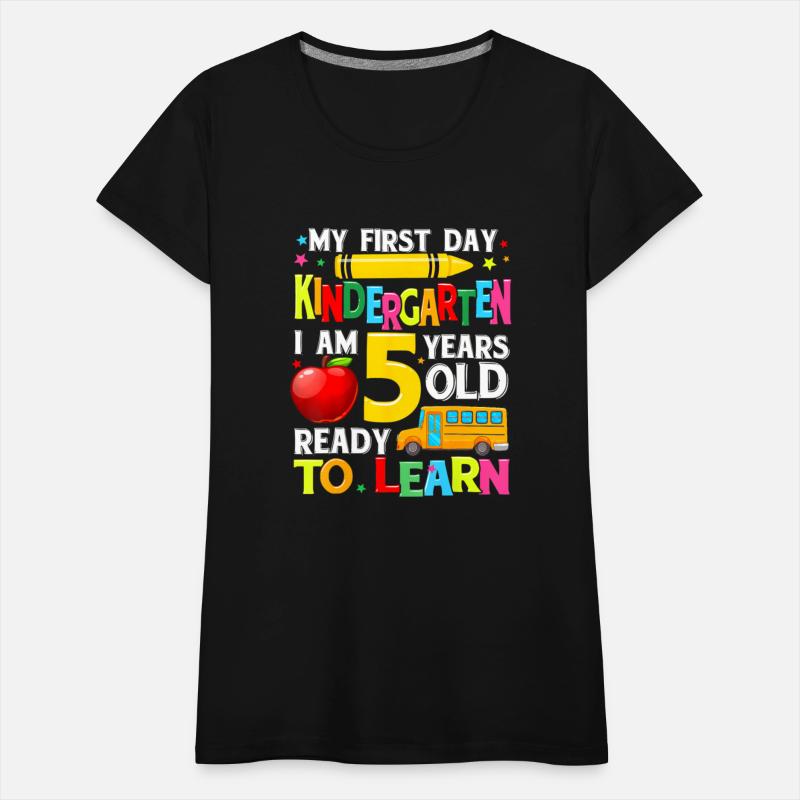 My First Day Of Kindergarten Funny Back To School