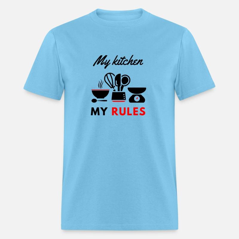 My kitchen my rules funny motivational design