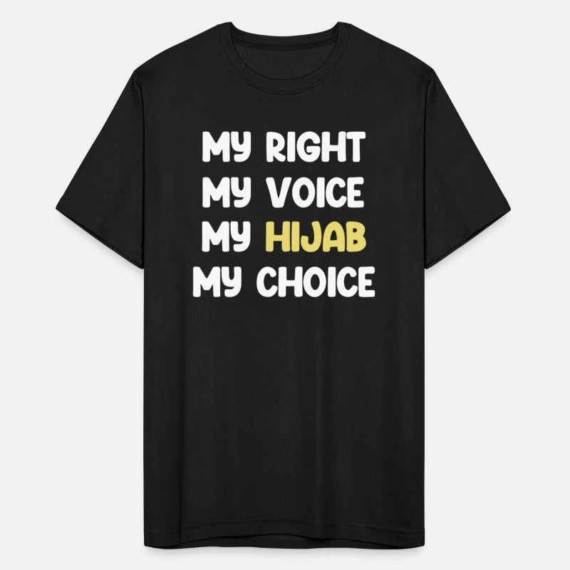 My Right My Voice My Hijab My Choice Proud Muslim