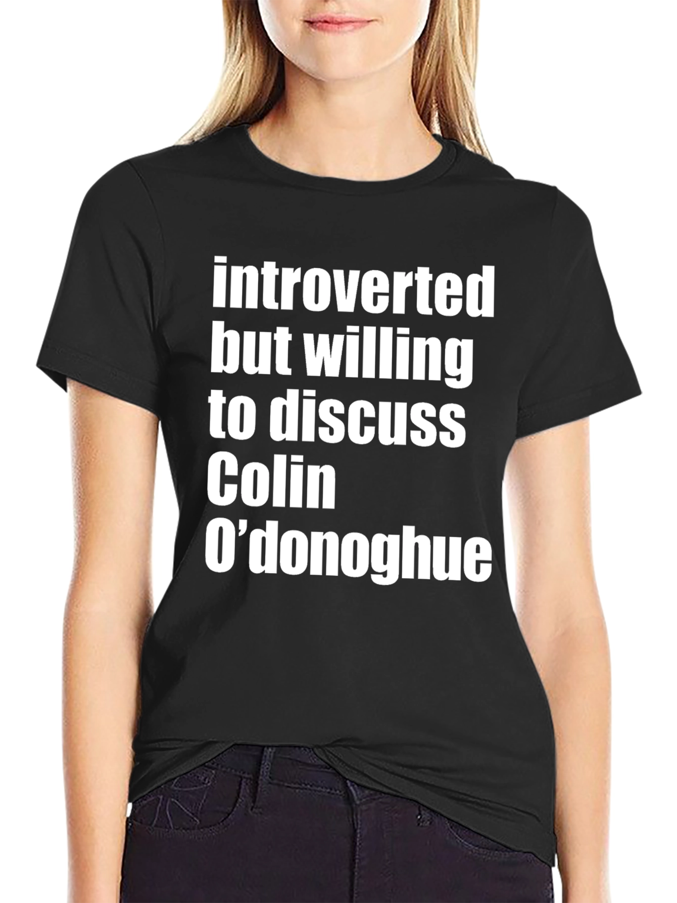 Introverted Colin Odonoghue Fan Tee
