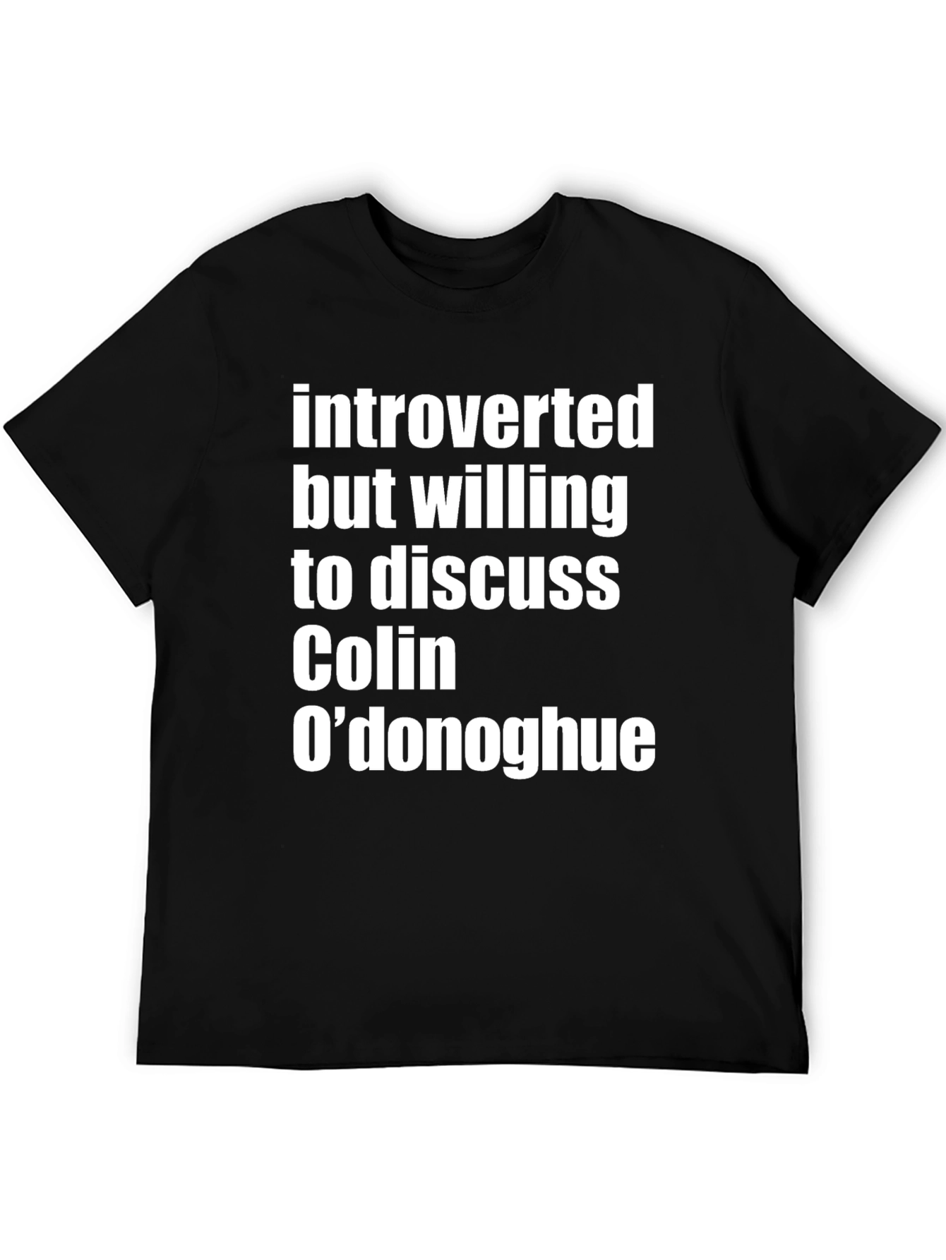 Introverted Colin Odonoghue Fan Tee