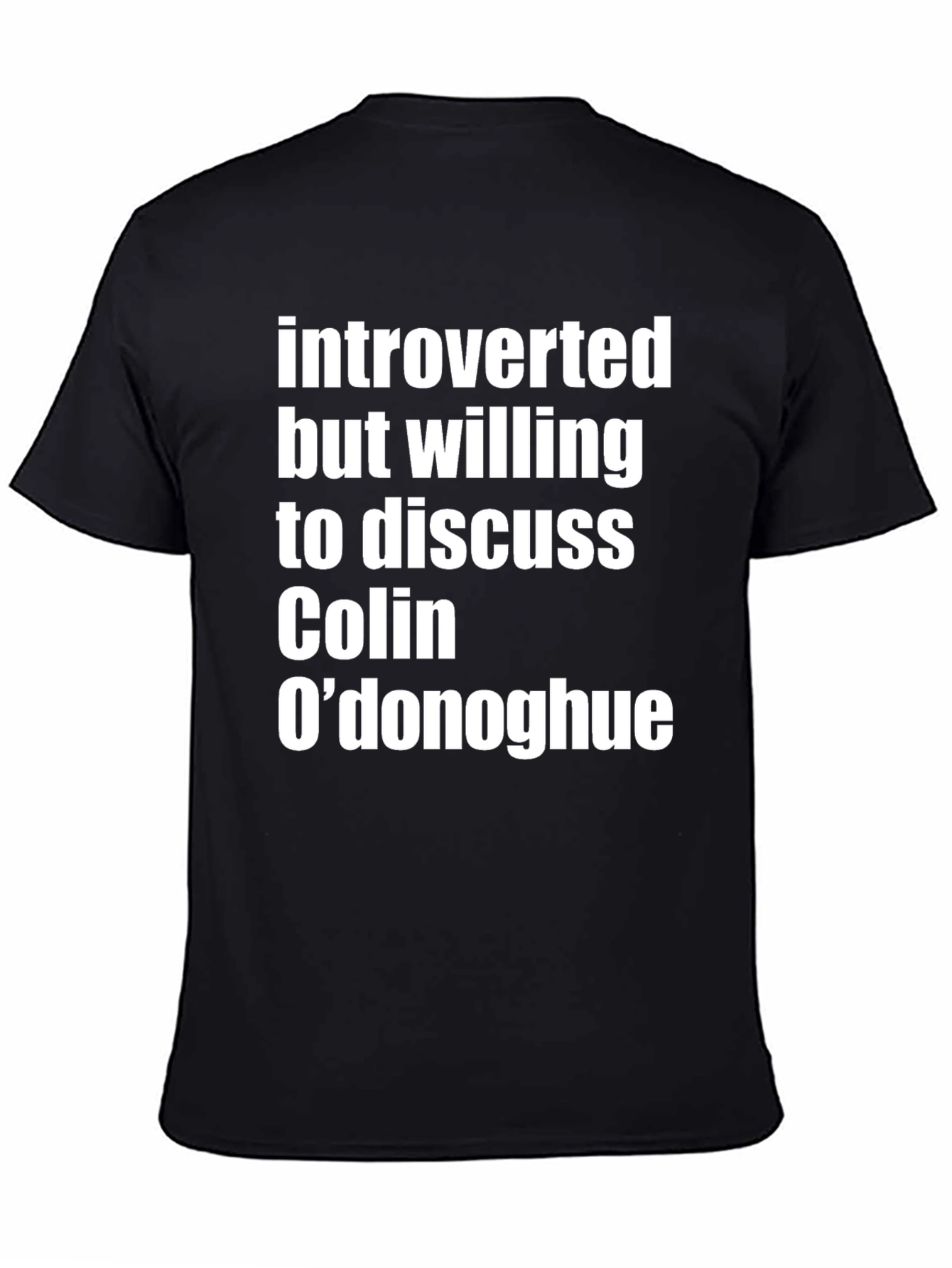 Introverted Colin Odonoghue Fan Tee