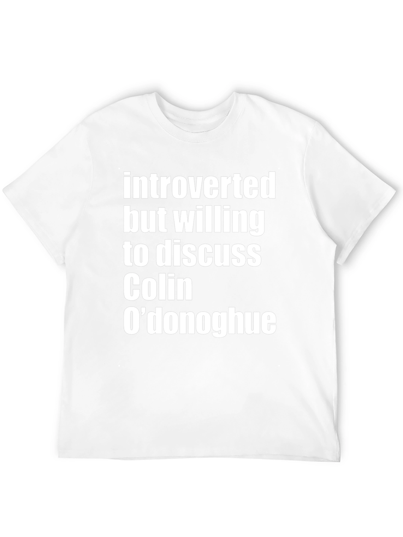 Introverted Colin Odonoghue Fan Tee