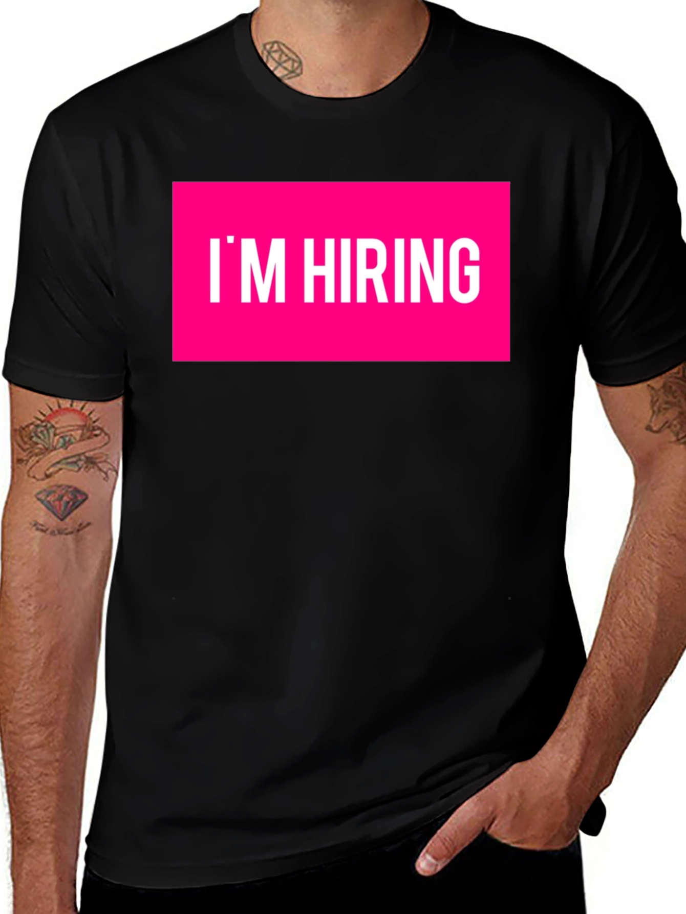 Im Hiring Crew Neck T-Shirt