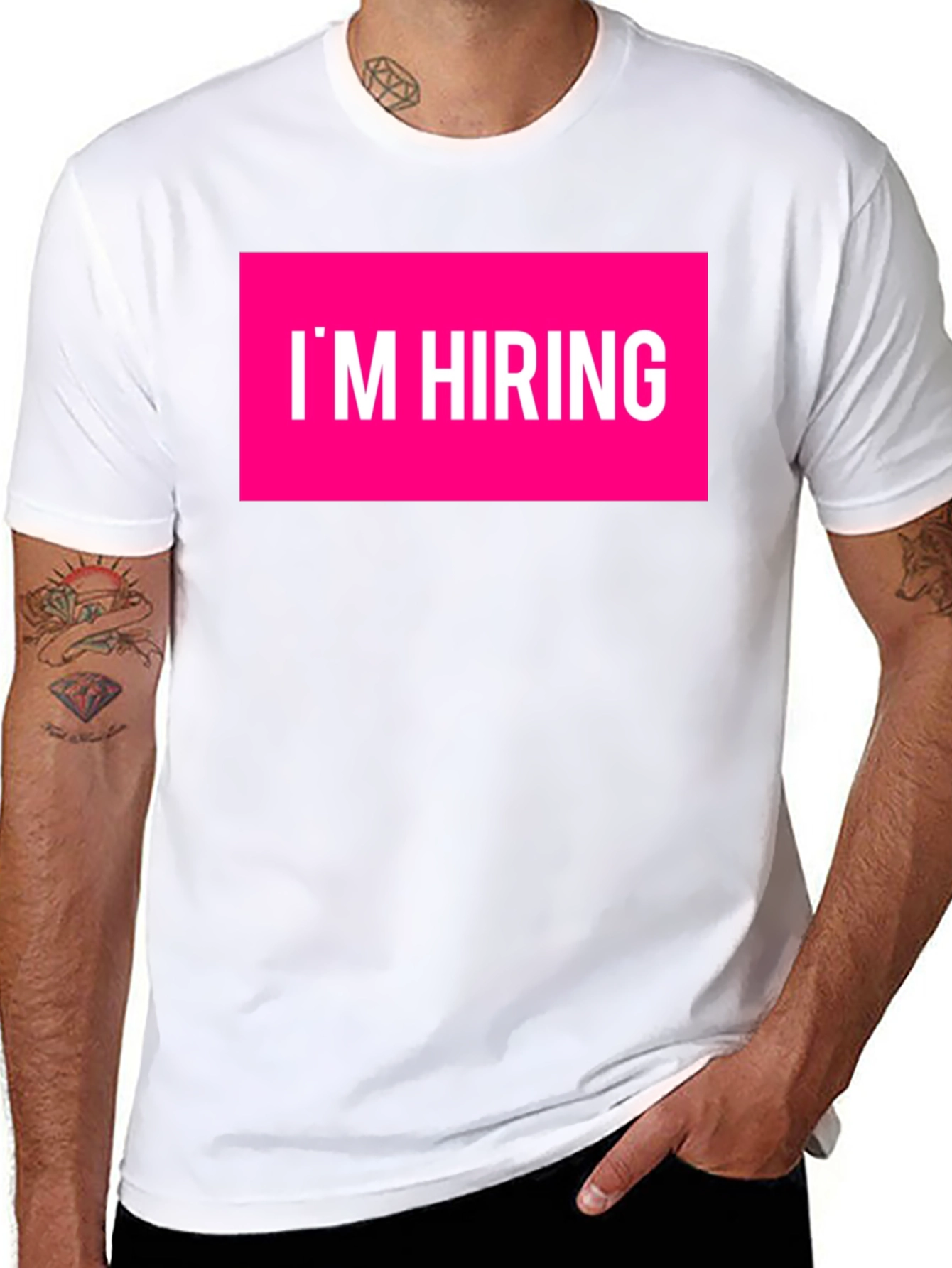 Im Hiring Crew Neck T-Shirt