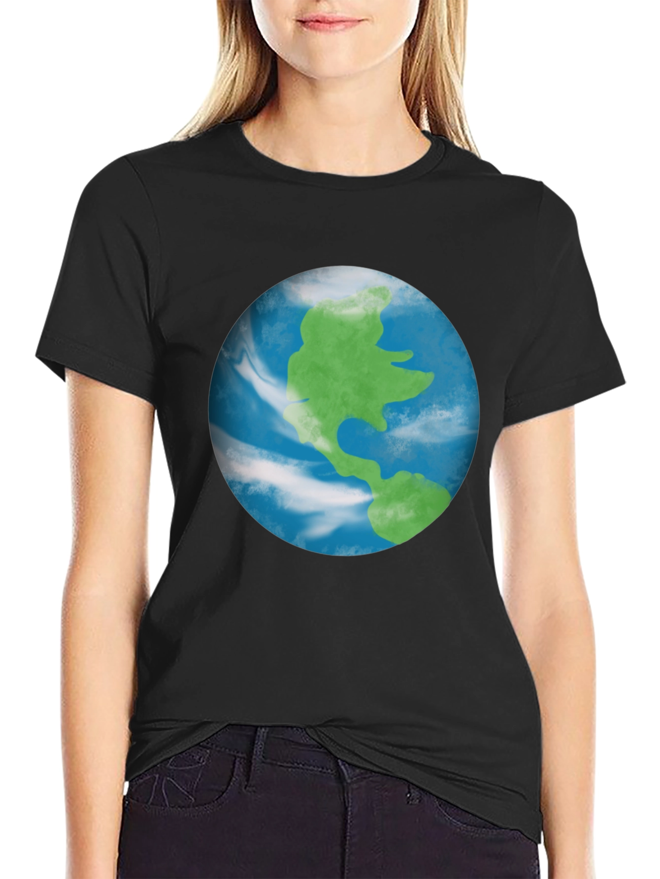 Earth Graphic T-Shirt - Global Design Tee