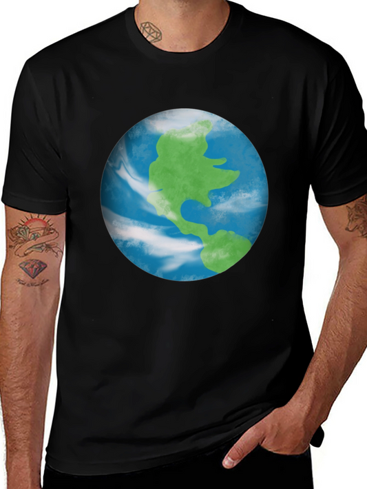 Earth Graphic T-Shirt - Global Design Tee