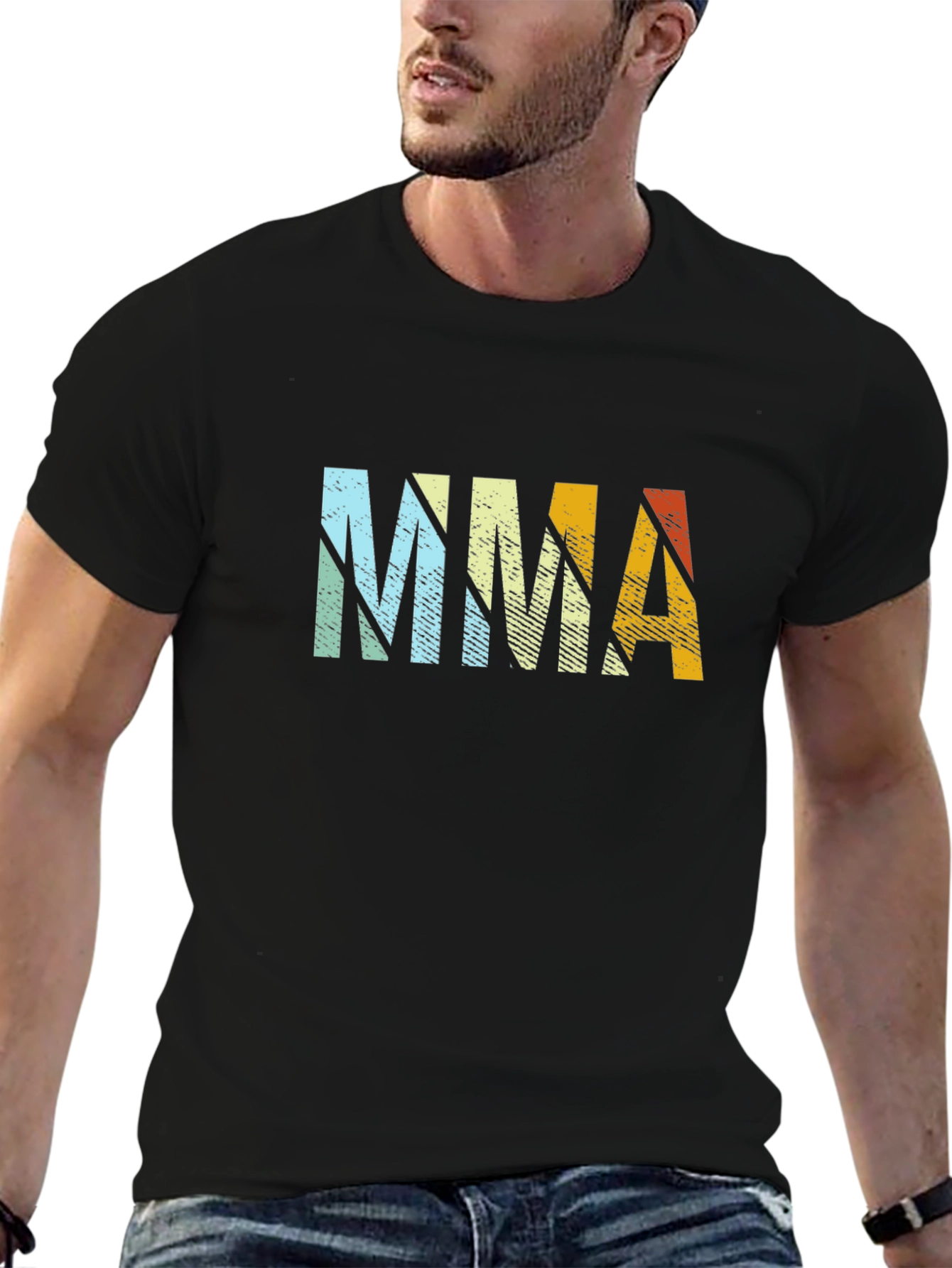 MMA Retro Graphic T-Shirt