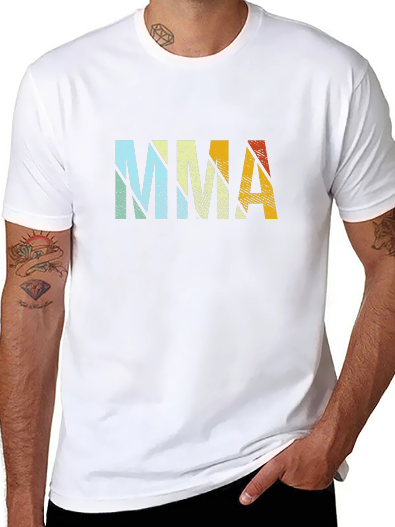 MMA Retro Graphic T-Shirt