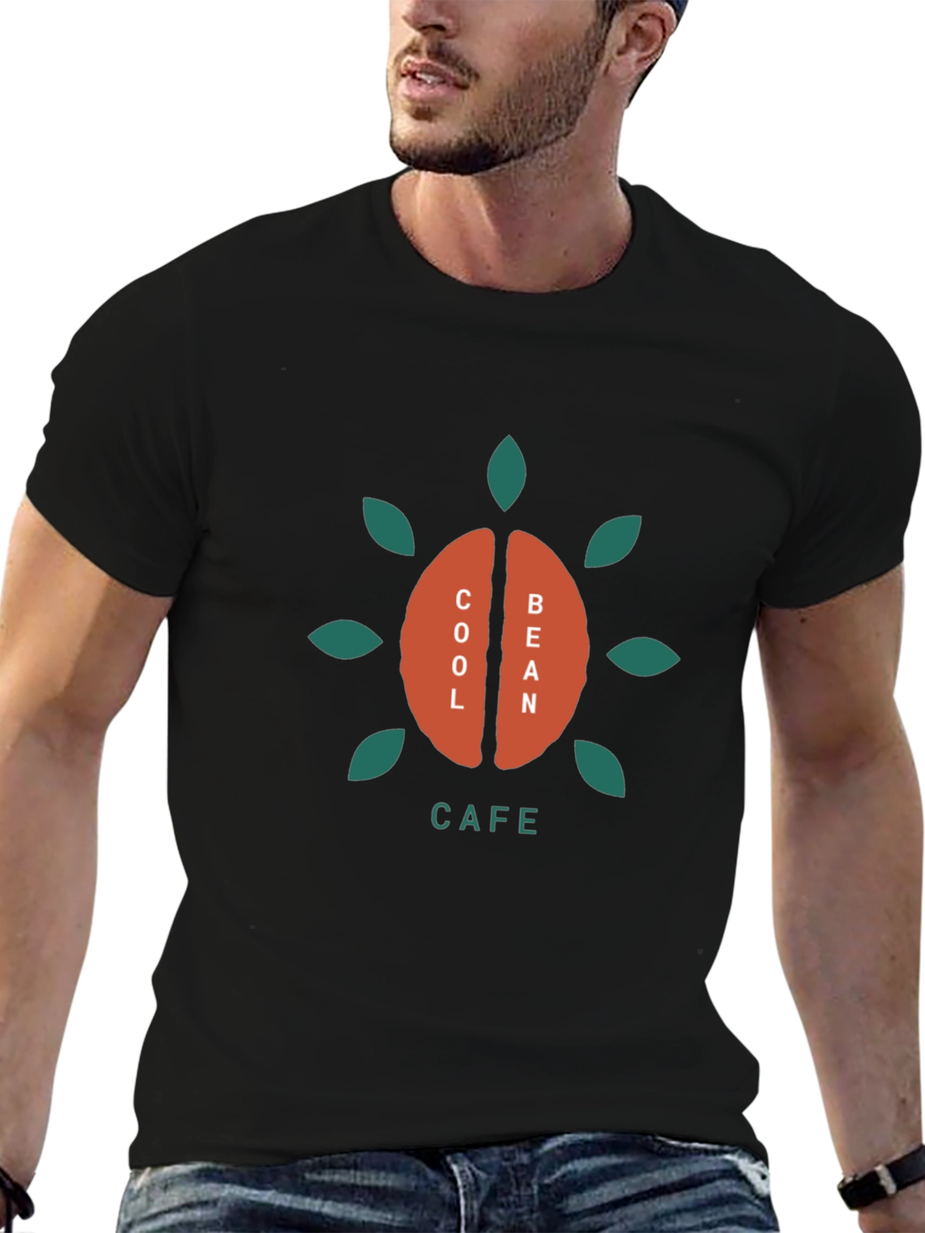 Cool Bean Cafe Graphic T-Shirt