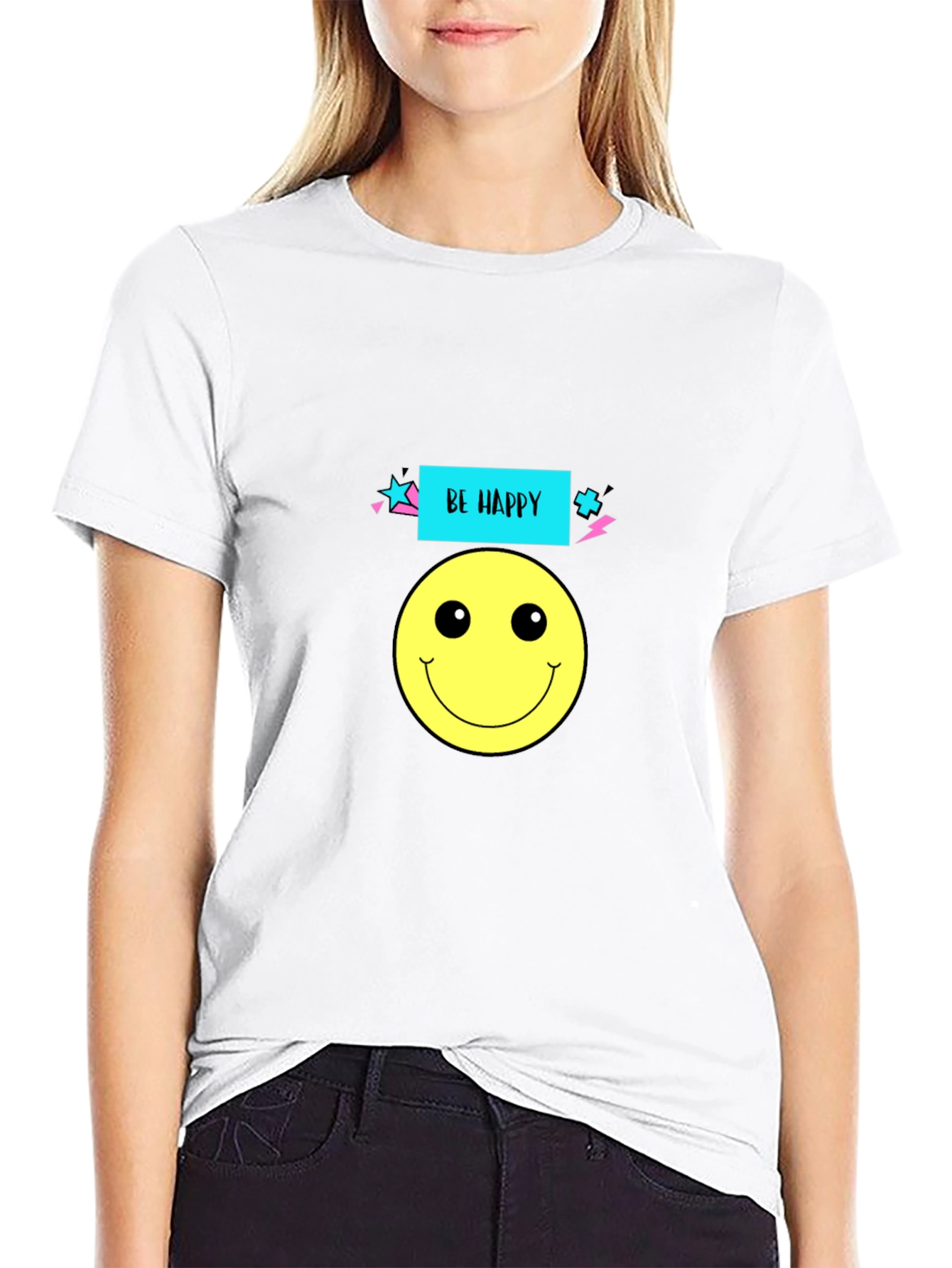 Be Happy Graphic T-Shirt