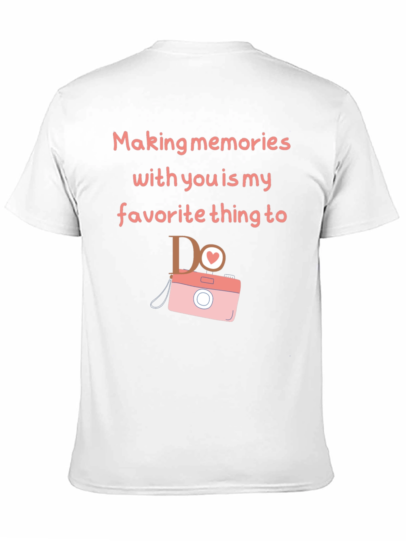 Making Memories T-Shirt | Camera Graphic Tee