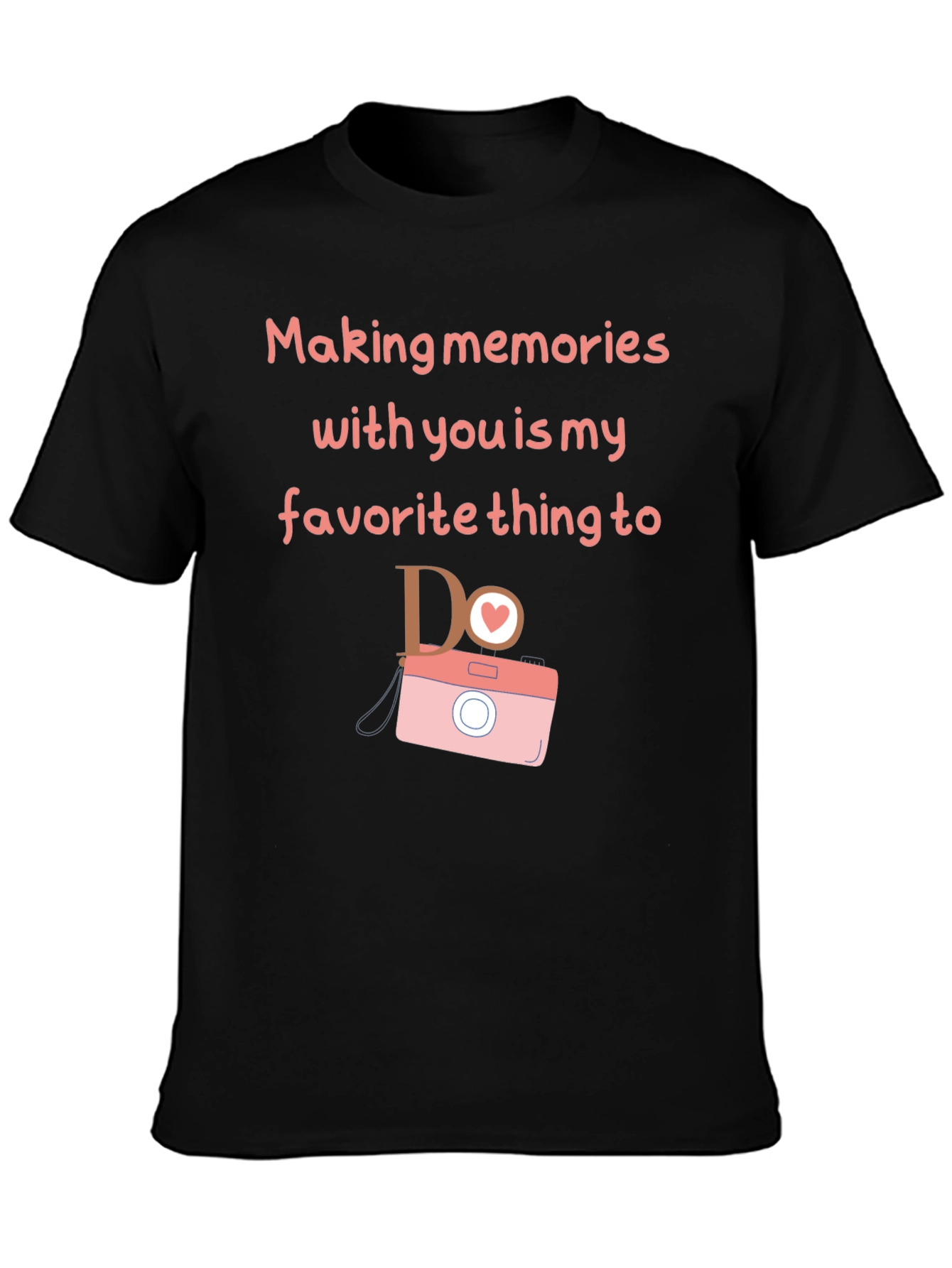 Making Memories T-Shirt | Camera Graphic Tee