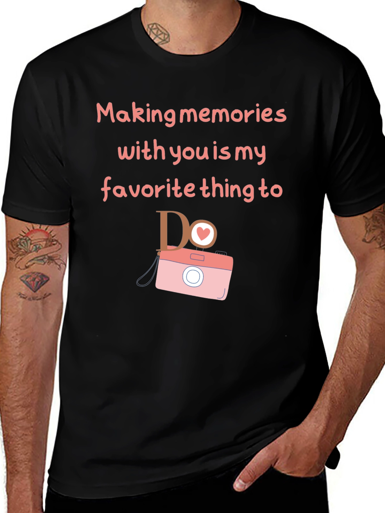Making Memories T-Shirt | Camera Graphic Tee