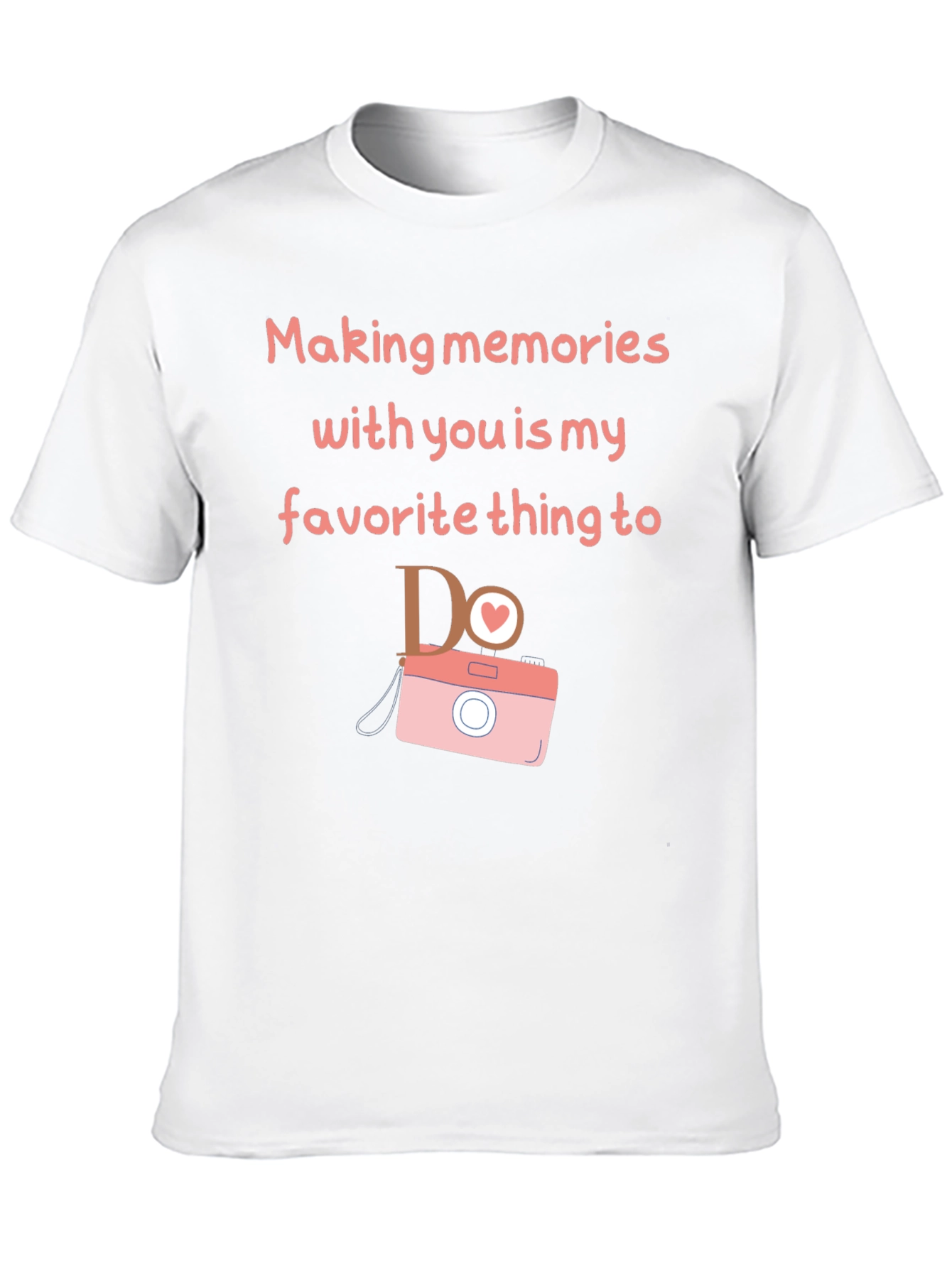 Making Memories T-Shirt | Camera Graphic Tee