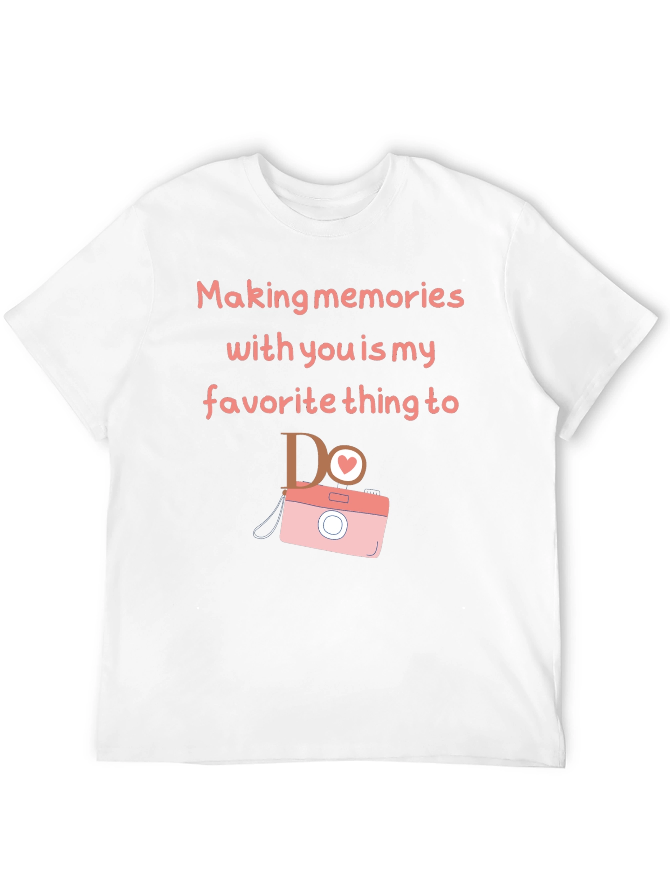 Making Memories T-Shirt | Camera Graphic Tee