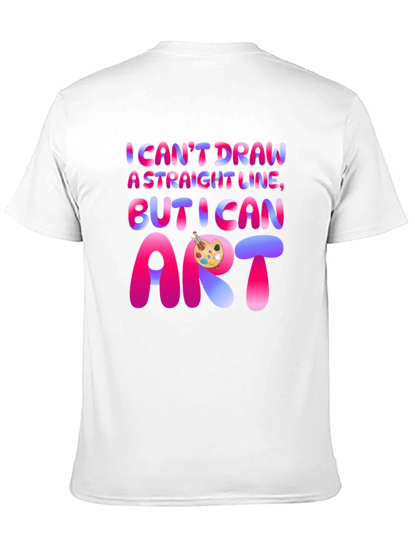 I Cant Draw A Straight Line T-Shirt