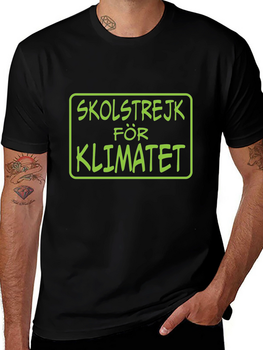 Skolstrejk för Klimatet T-Shirt - Climate Awareness Tee