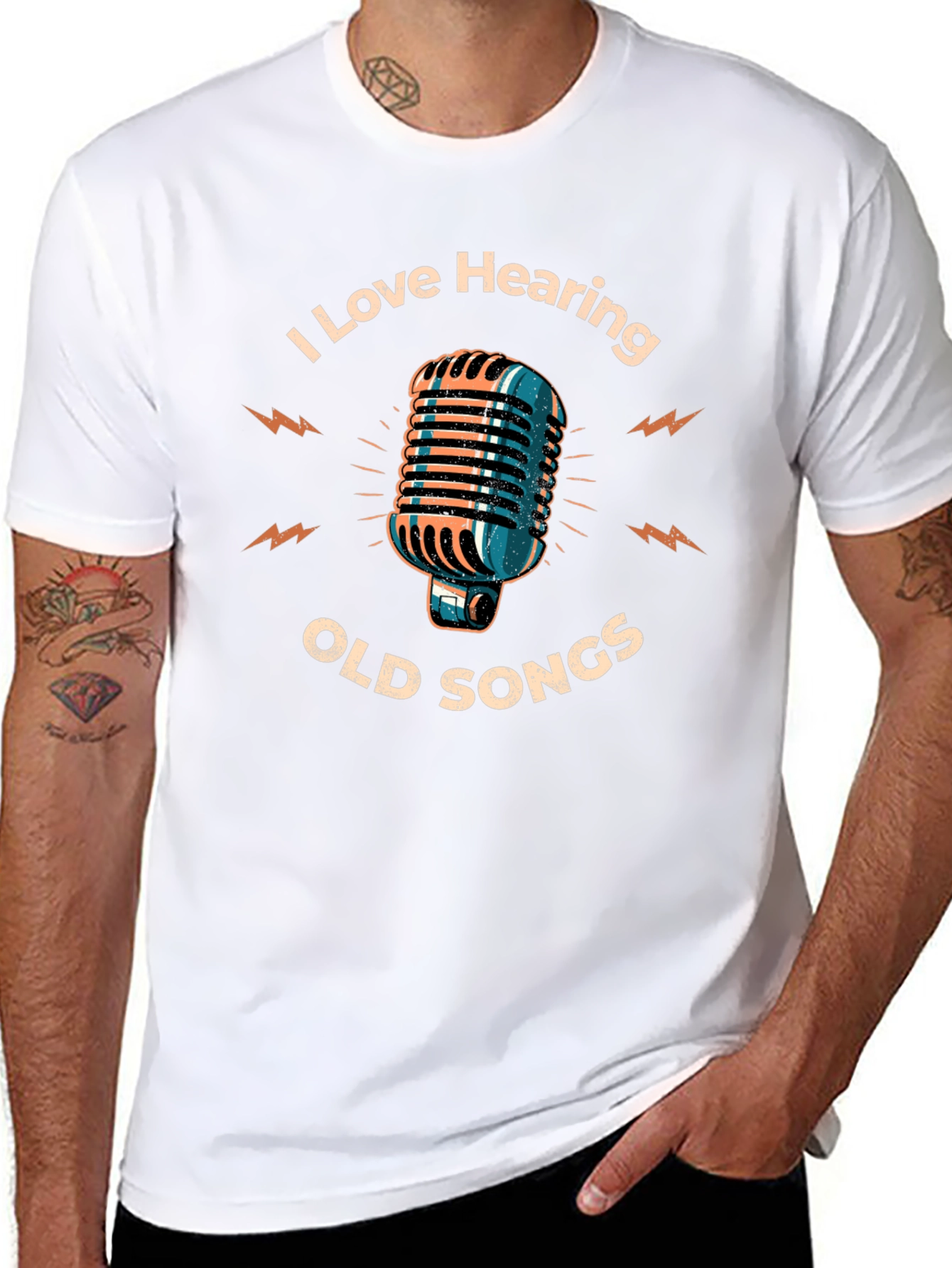 I Love Hearing Old Songs T-Shirt