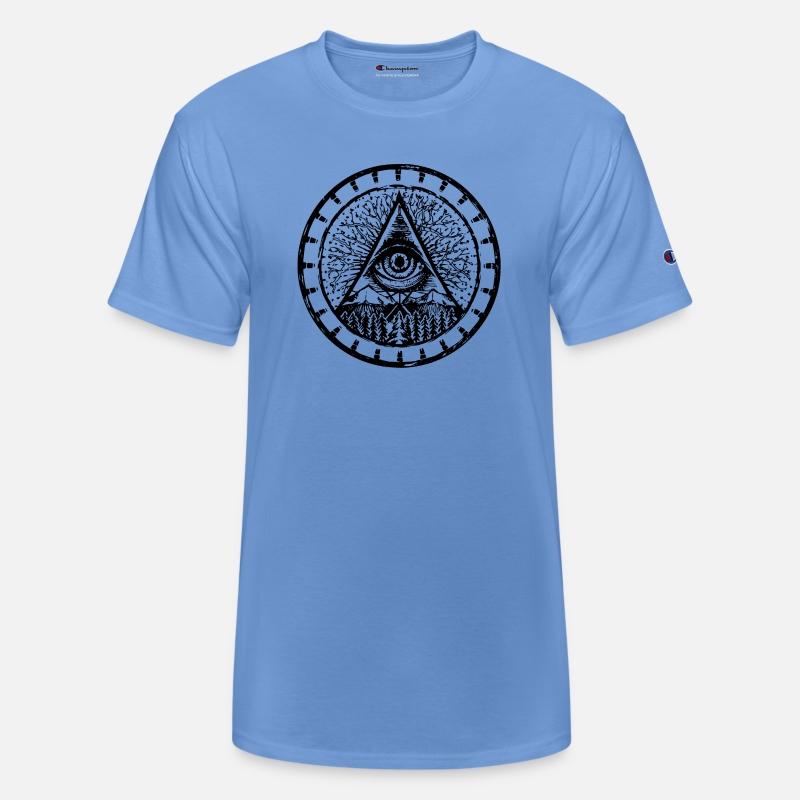 Nature's Illumination: Forest Triangle
