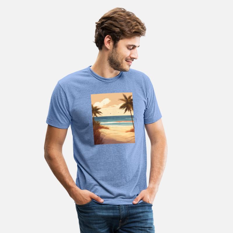 Nature's Serenity Canvas Print - Tranquil Landscap