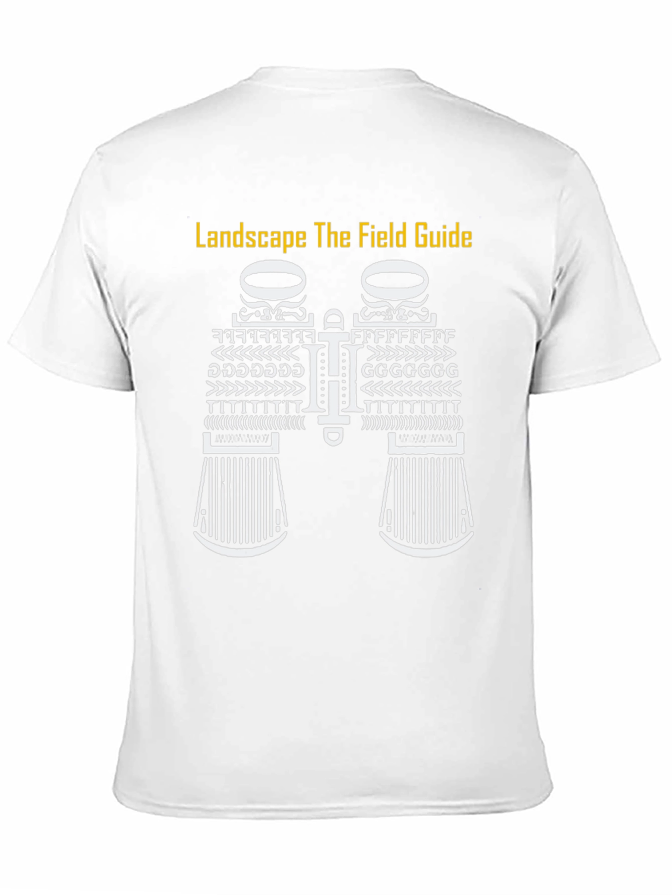 Landscape Field Guide Binoculars T-Shirt
