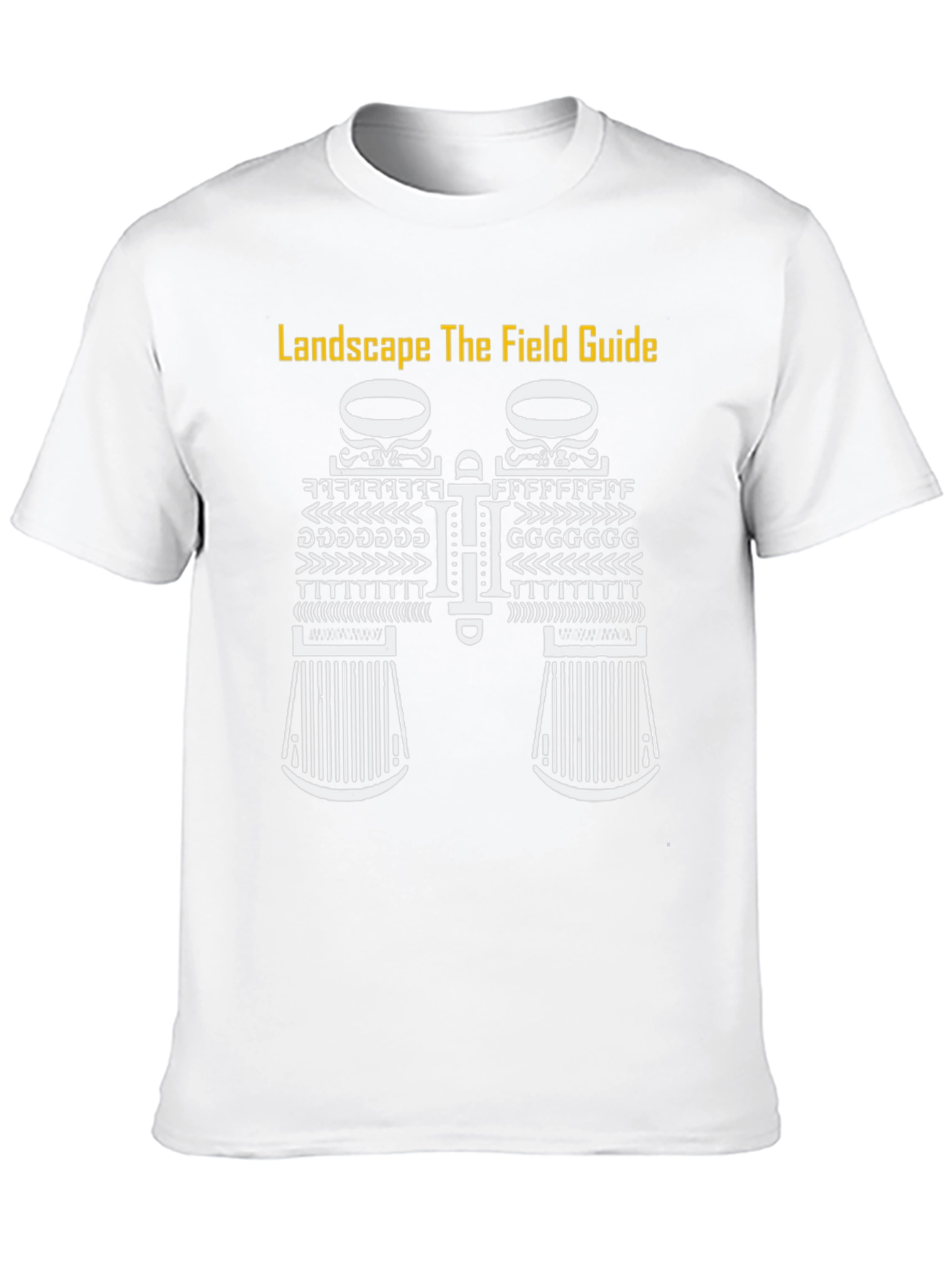 Landscape Field Guide Binoculars T-Shirt