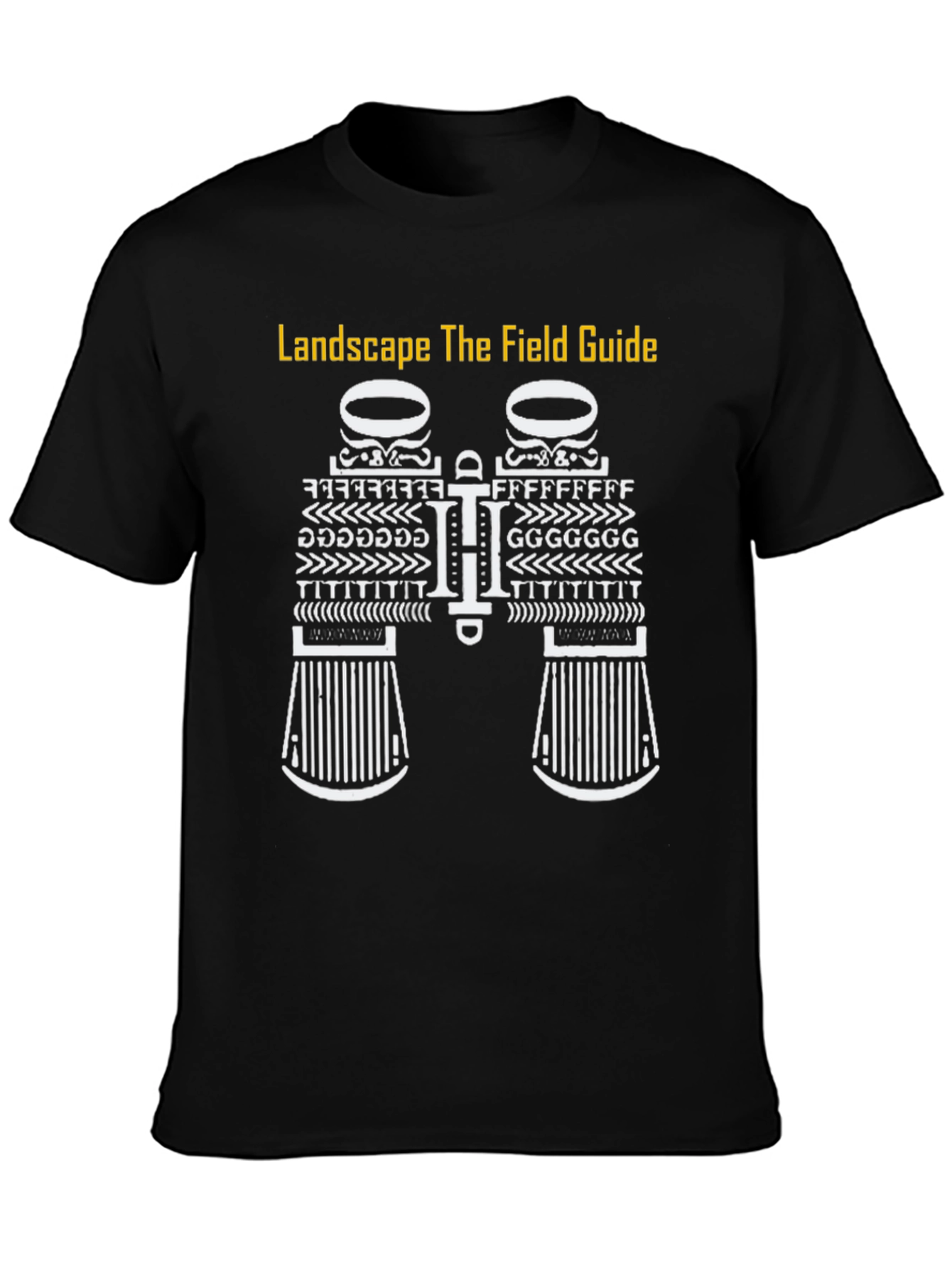 Landscape Field Guide Binoculars T-Shirt