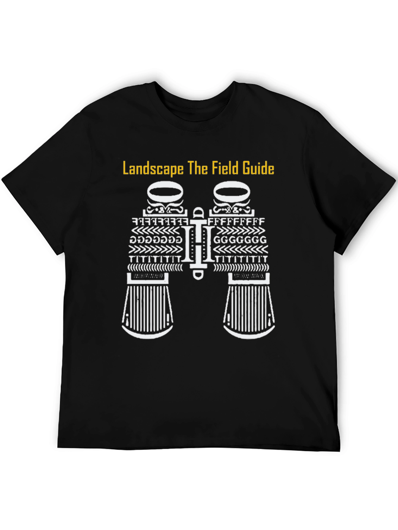 Landscape Field Guide Binoculars T-Shirt