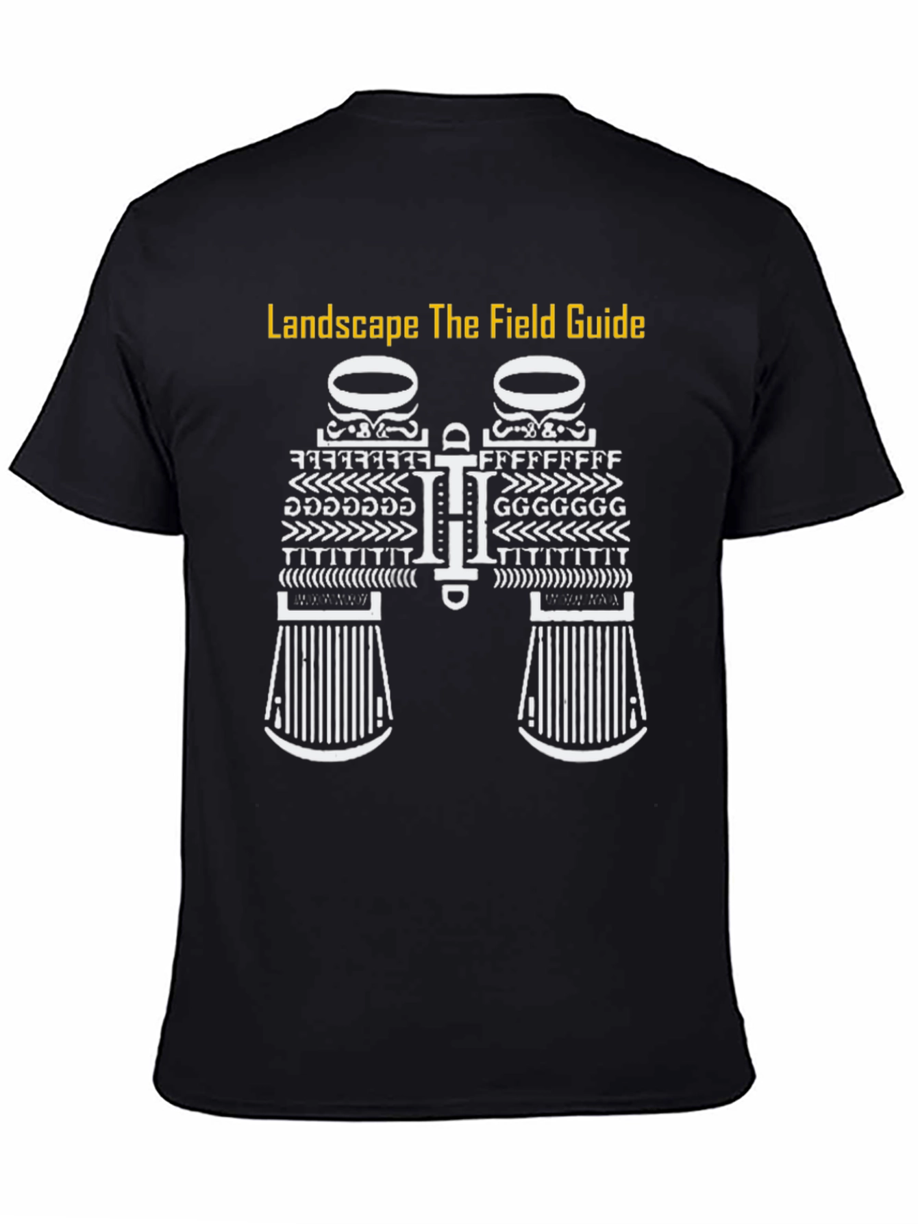 Landscape Field Guide Binoculars T-Shirt