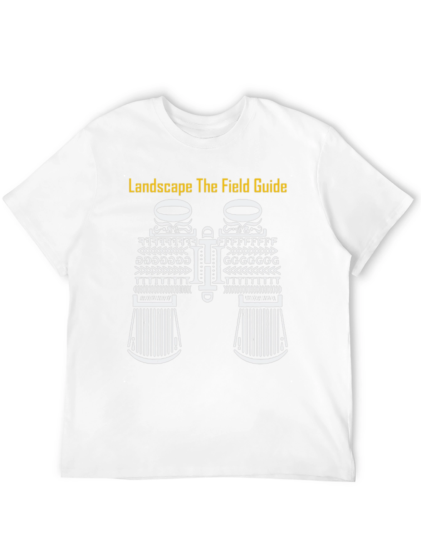 Landscape Field Guide Binoculars T-Shirt