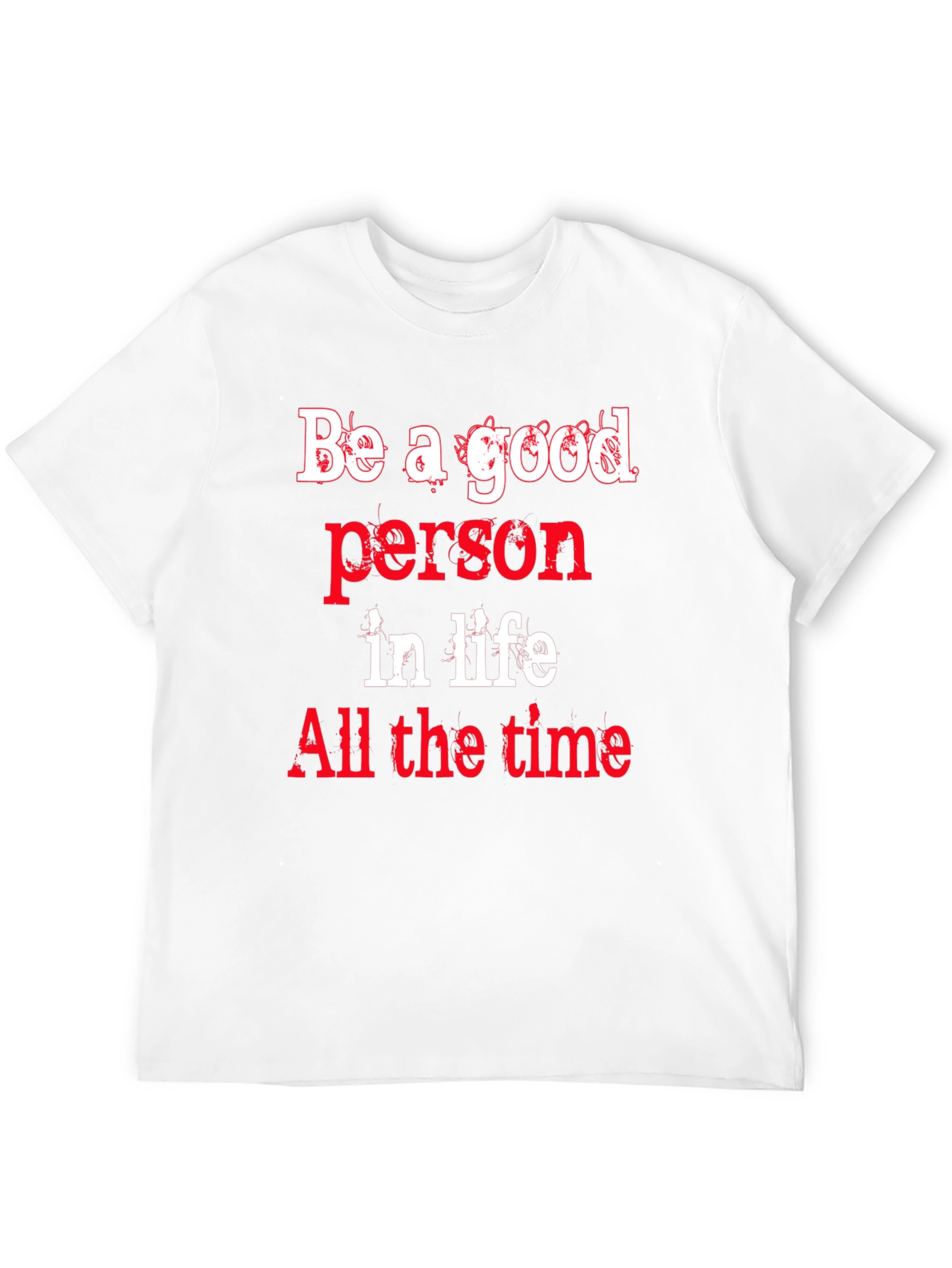 Be a Good Person Graphic Tee - Black