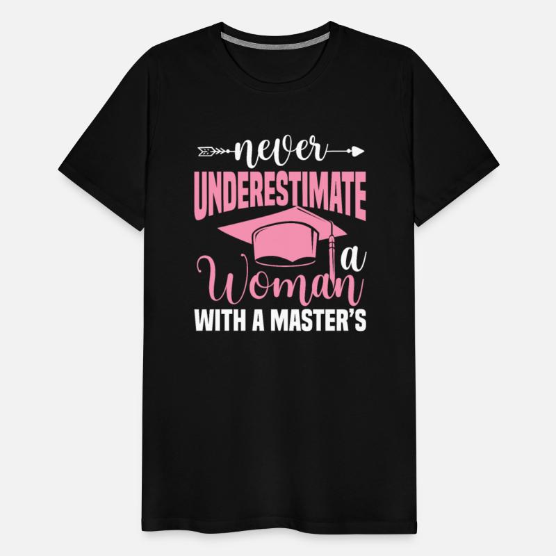 Never Underestimate A Woman With A Master's