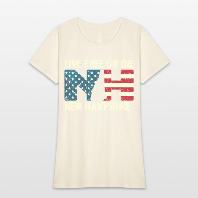 New Hampshire Patriotic Live Free Or Die Product