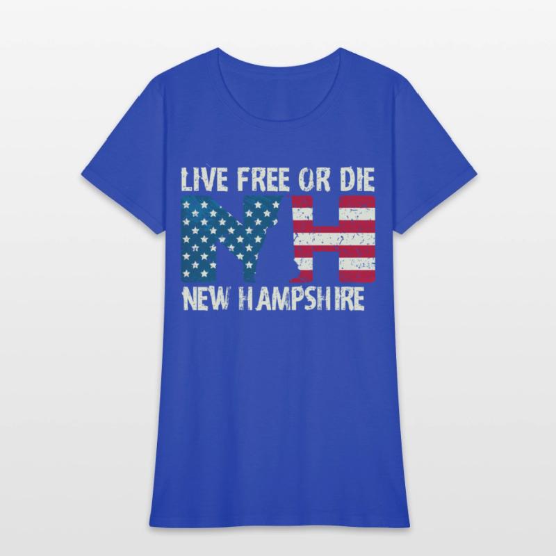New Hampshire Patriotic Live Free Or Die Product