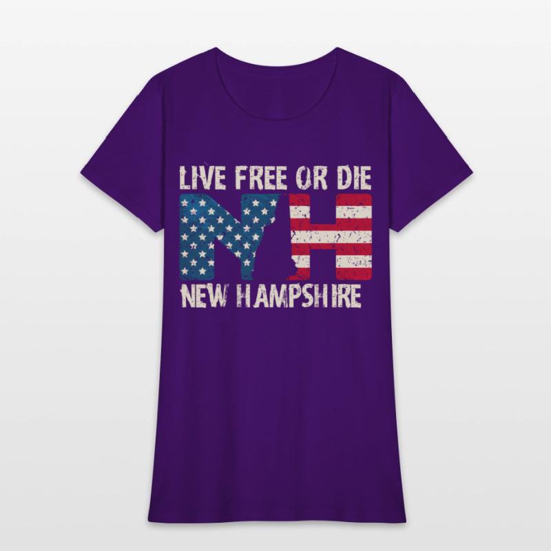 New Hampshire Patriotic Live Free Or Die Product