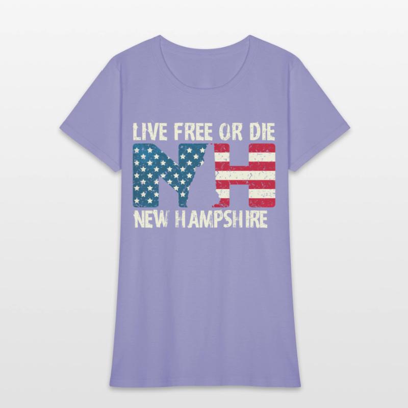 New Hampshire Patriotic Live Free Or Die Product