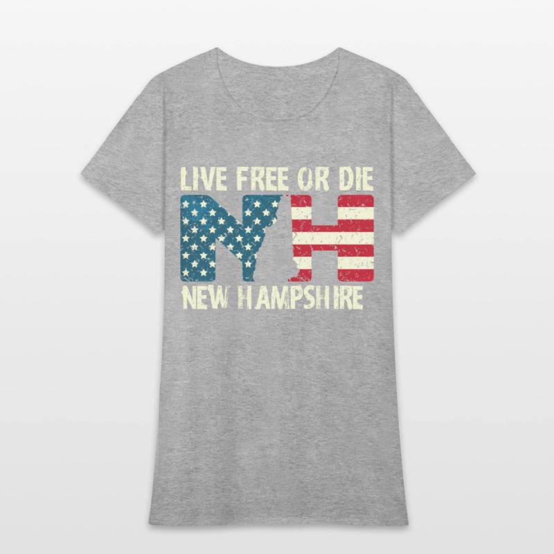 New Hampshire Patriotic Live Free Or Die Product