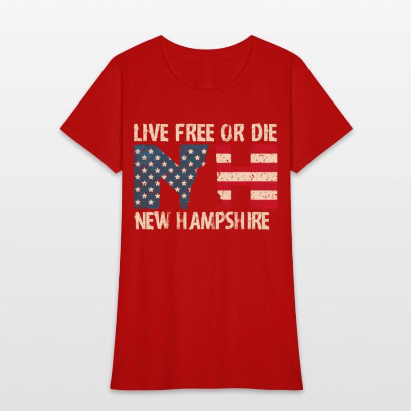 New Hampshire Patriotic Live Free Or Die Product