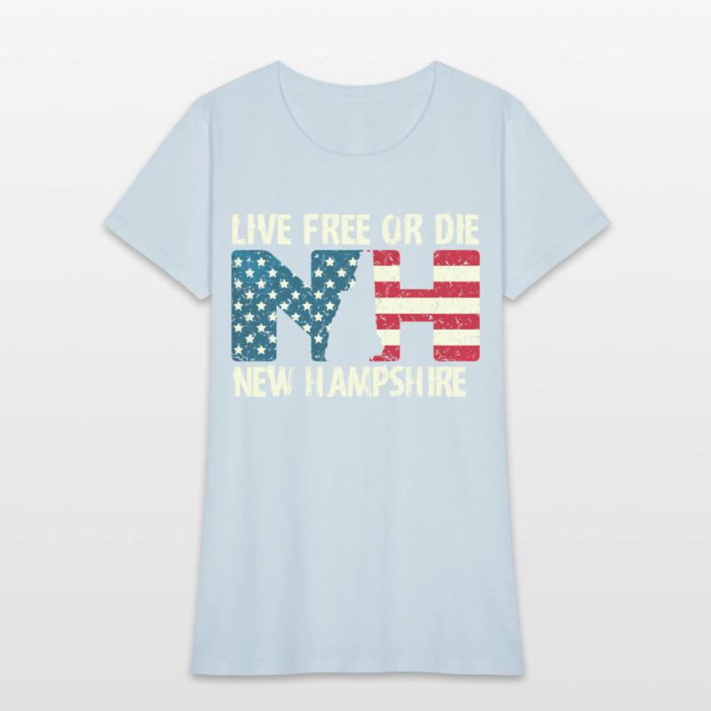 New Hampshire Patriotic Live Free Or Die Product