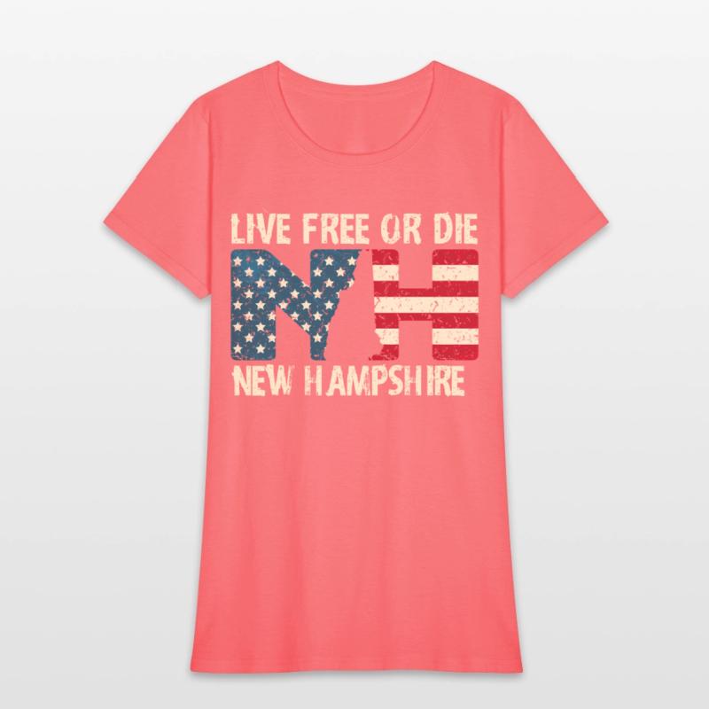 New Hampshire Patriotic Live Free Or Die Product