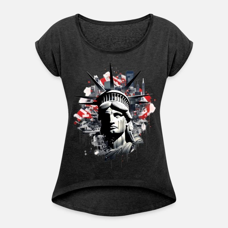 New York City Lady Liberty USA America Fan