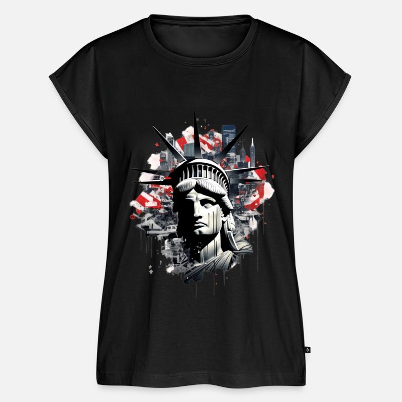 New York City Lady Liberty USA America Fan