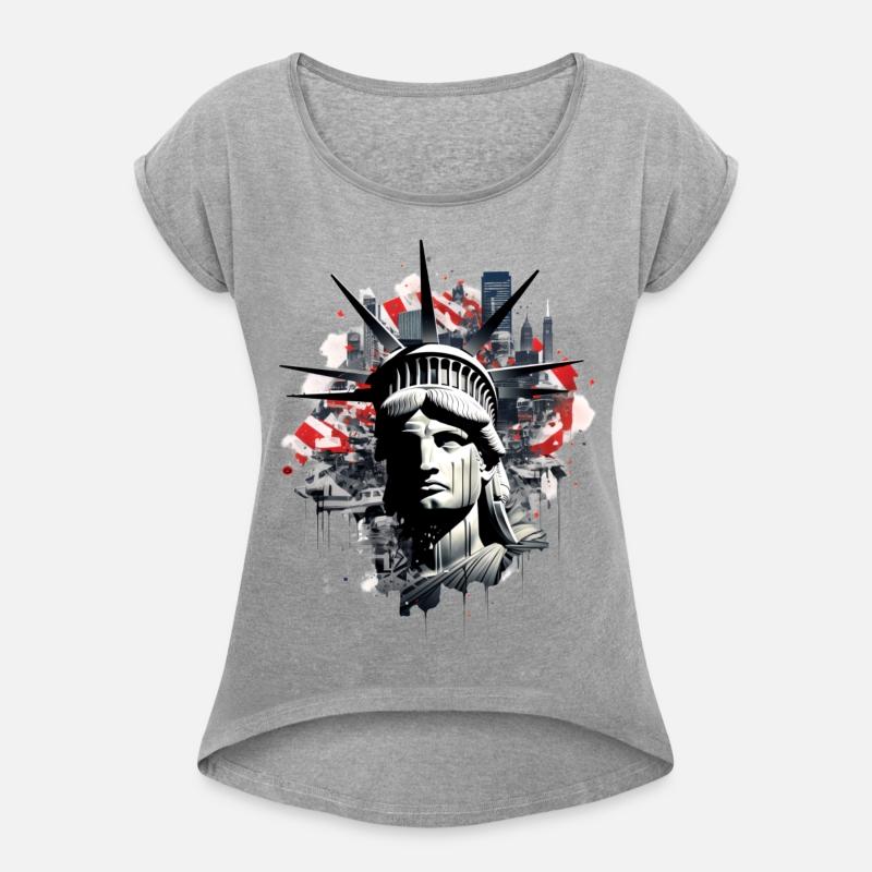 New York City Lady Liberty USA America Fan