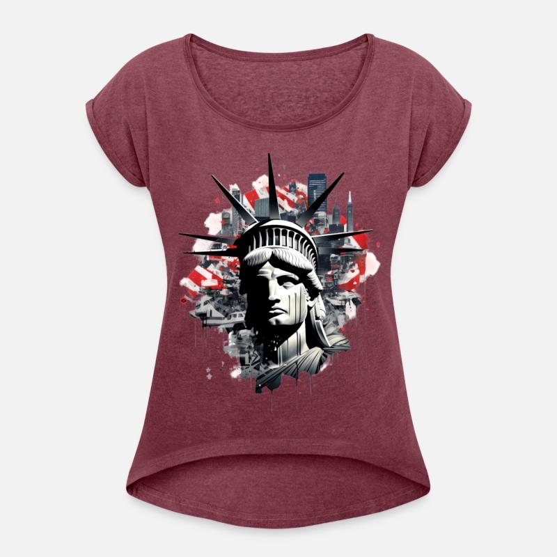 New York City Lady Liberty USA America Fan
