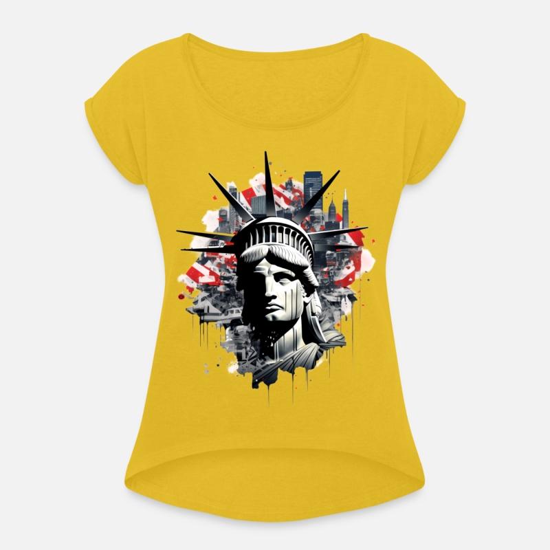 New York City Lady Liberty USA America Fan