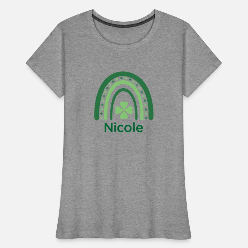 Nicole Clover Charm Boho Rainbow